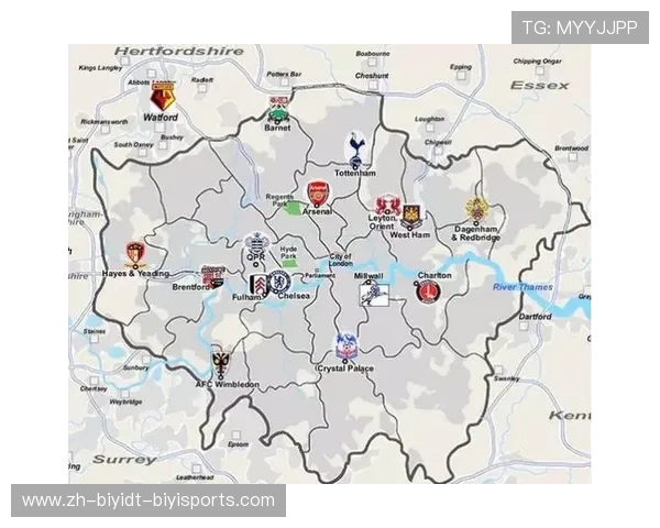 英超球队所属城市分布 英超球队所属城市分布